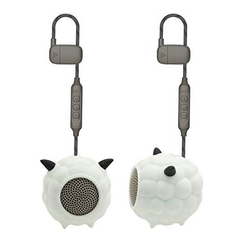 Muvit Vita Aniball - Mini Altoparlante Senza Fili, 3 W, Colori Bianco - Foto 1