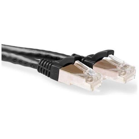 Black 1.5 Meter Lszh Sftp Cat6a Patch Cable Snagless With Rj45 Connectors Cat6a S /ftp Lszh Sng Bk 1.50m (fb7951) - Foto 2