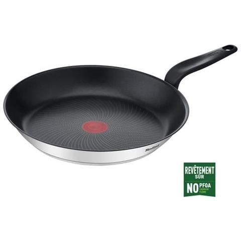 Tefal E3090604 Primaria Padella In Acciaio Inox Con Rivestimento Antiaderente 28 Cm Compatibile Ad Induzione - Foto 1