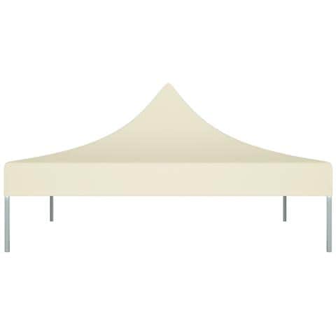 Tetto Per Tendone Per Feste 2x2 M Crema 270 G / m? - Foto 2