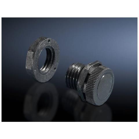 Sz - Kammerdruckentlastungs-stopper - Ral 9005 (packung Mit 5)  - Foto 1