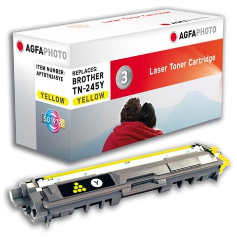 APTBTN245YE, Toner, Giallo, Laser, Brother, TN-245Y - Foto 1