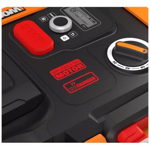 Robot tagliaerba Landroid M500 Plus WR165E 500 m² Batteria 20V Nero /Arancione - Foto 8