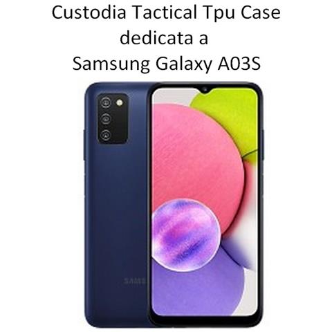 Custodia Originale Tpu Cover Case Per Samsung Galaxy A03s A037 Trasparente - Foto 2