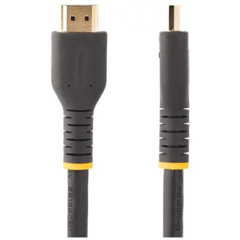 Cavo HDMI attivo da 7m con Ethernet - HDMI 2.0 4K 60Hz UHD - Cavo HDMI 4K robusto con fibra aramidica - Robusto Cavetto HDMI ad alta velocità durevole - Cavo video HDMI 2.0 per impieghi intensivi - Foto 3