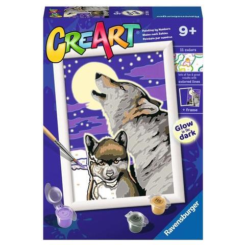 Gioco Creativo 23709 Creart Lupi Glow In The Dark - Foto 1