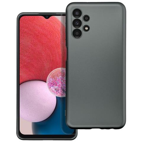 Custodia Tpu Silicone Cover Case Per Samsung Galaxy A13 4g A135 A137 Grey - Foto 1