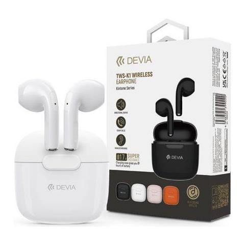 Auricolari Bluetooth Serie TWS-K1 Colore: Bianco - Foto 1