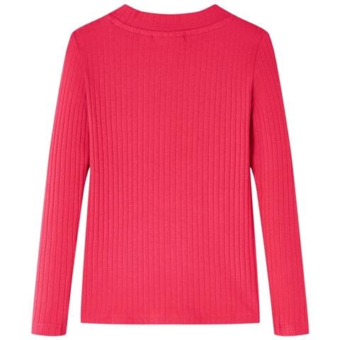 Maglietta Da Bambina A Maniche Lunghe Fucsia 104 - Foto 2