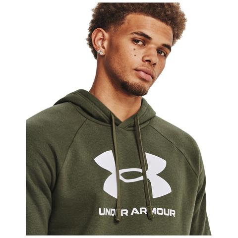 Rival Fleece Logo Hd 1379758-390, Uomini, Verde, Xl - Foto 4