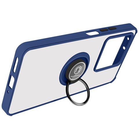 Cover Per Xiaomi Redmi Note 13 5g Anello Metallico Funzione Supporto - Foto 2