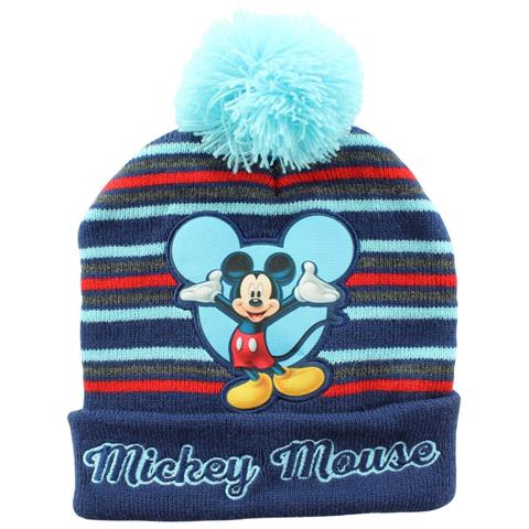 Berretto con pompon Mickey mic23-2309 s1-tu Ragazzo - Foto 1