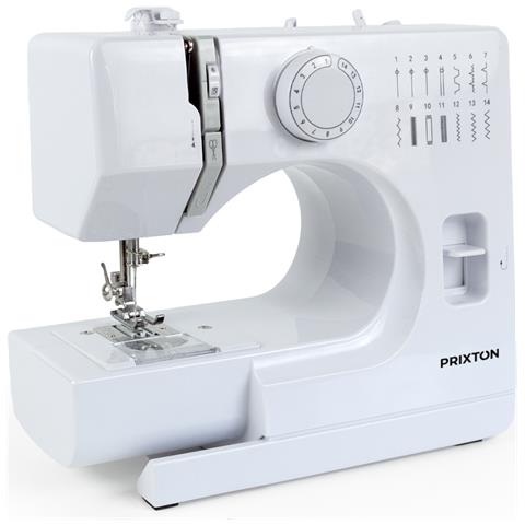 Macchina Da Cucire P115 con 14 Punti 2 Velocità Colore Bianco - Foto 2