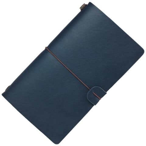 Diario Di Viaggio Vintage Con Cinturino - Quaderno Ricaricabile - Foto 5