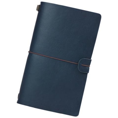Diario Di Viaggio Vintage Con Cinturino - Quaderno Ricaricabile - Foto 1