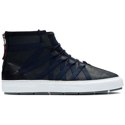 Uomo Laika Top Scarpe Alte Metà In Pelle Blu Navy 42 - Foto 1
