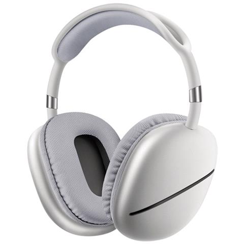 Cuffie Microfono Bluetooth ALAM S Argento - Foto 1