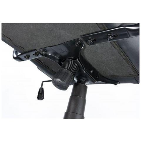 Gecko v2 Sedia per gaming universale Sedia imbottita tappezzata Nero, Giallo - Foto 4