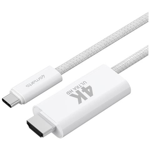 540957 cavo HDMI 2 m USB C HDMI tipo A (Standard) Bianco - Foto 2