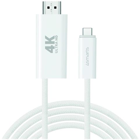 540957 cavo HDMI 2 m USB C HDMI tipo A (Standard) Bianco - Foto 1
