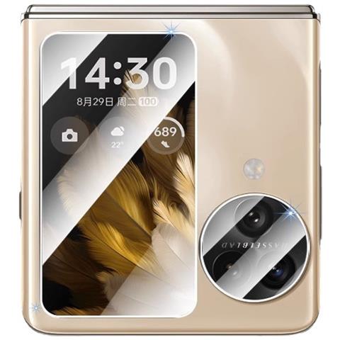 Vetro Temperato Per Schermo Piccolo Per Oppo Find N Series - Visione Cristallina Oppo Trova N3 Flip - Foto 1