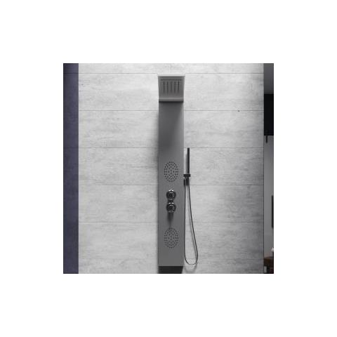 Colonna Doccia Pannello Idromassaggio Effetto Cascata Yh8121 Russia Cromato - Foto 1