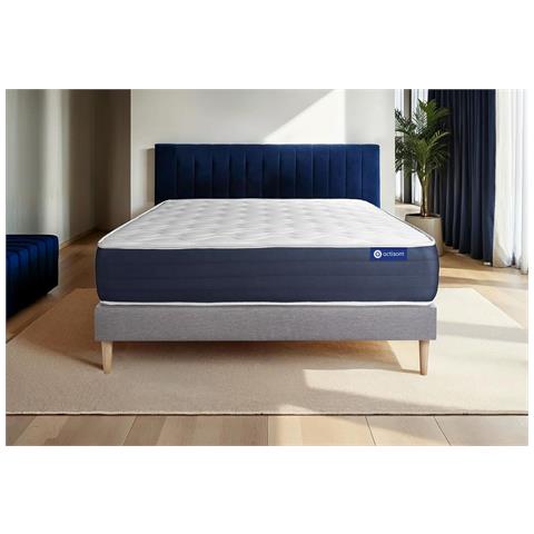 Kit Rete E Materasso Matrimoniale Actiflex Sleep 160x200cm - Spessore : 22cm - Molle Insacchettate E Memory Foam - Bilanciato - - Foto 1