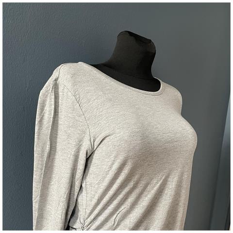 Camicia Premaman A Maniche Lunghe - Grigia, L - Foto 2