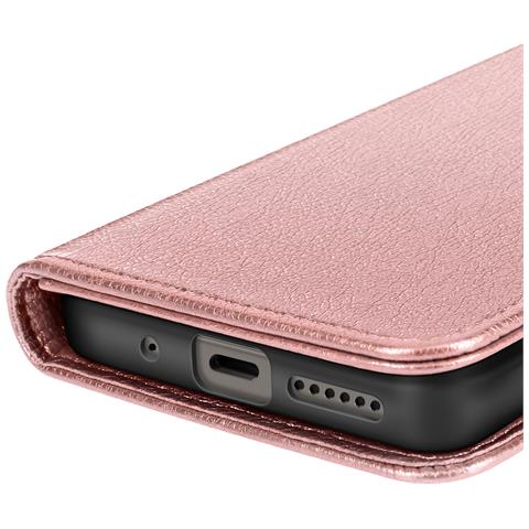 Custodia A Portafoglio Per Xiaomi Redmi 15 5g Chesterfield Grana Stand Funzione - Foto 5