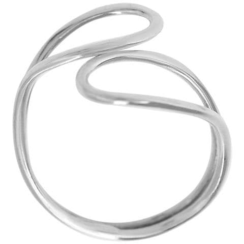 Anello In Argento Sterling ""unique Silver"" ""twin"" - Foto 4