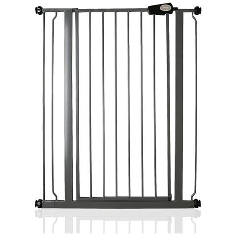 Bettacare Cancelletto Child & Pet Per Bambini E Animali, 81.4cm - 89cm, Grigio Ardesia, Cancelletto Extra Alto Con Un'altezza Di 104cm - Foto 1