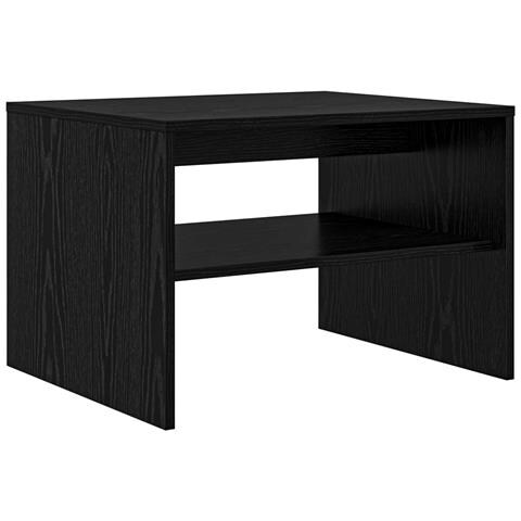 Tavolino da salotto Rovere Nero 60 x 50 x 40 cm - Foto 1