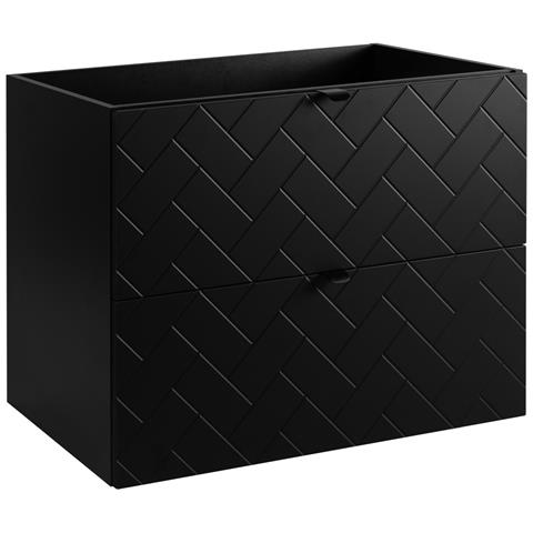 | Mobiletto 100 cm - Noir Mat - Mobili da bagno - Mobili da bagno - Mobili da bagno - Senza ripiano - Libreria - Foto 8