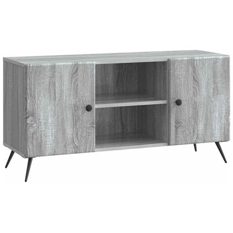 Mobile TV Grigio Sonoma 102 x 34,5 x 50 cm Legno ingegnerizzato - Foto 1