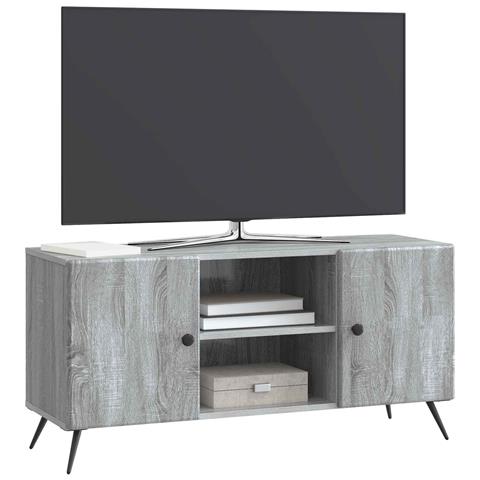 Mobile TV Grigio Sonoma 102 x 34,5 x 50 cm Legno ingegnerizzato - Foto 2