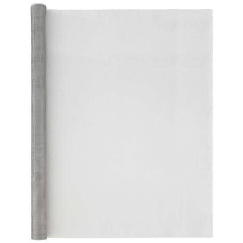 Rete per schermatura 120 x 1000 cm 18 Mesh Argento - Foto 1