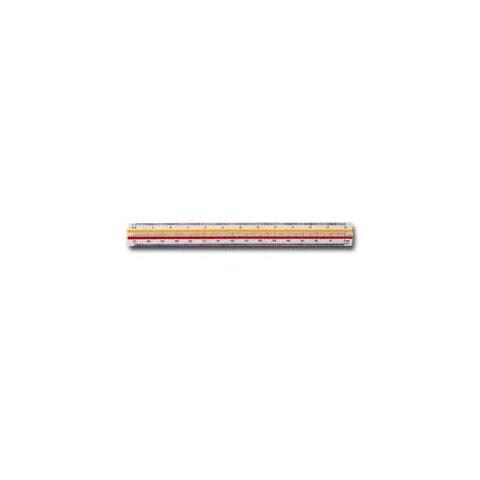 scalimetro isoteck arda 30cm per edilizia (scale 1:100-200-250-300-400-500)  - Foto 1