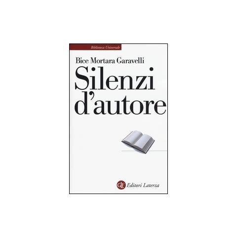 Bice Mortara Garavelli - Silenzi d'autore - Foto 1