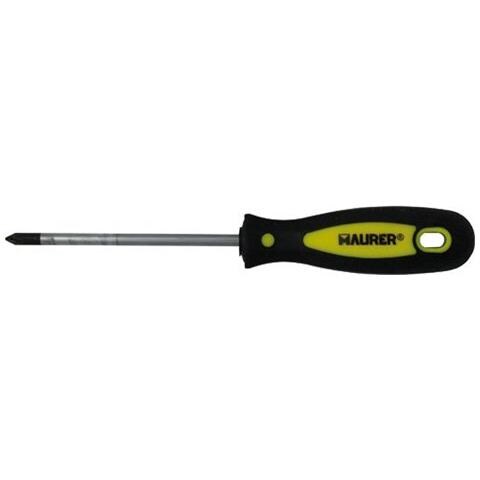 Cacciavite croce MAURER PH 2x150 acciaio cromo vanadio Punta magnetica brunita - Foto 2