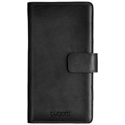 Flip Cover Custodia in Pelle Universale Colore Nero - Foto 1