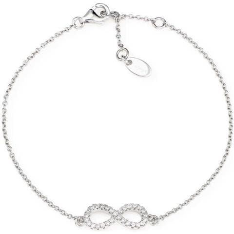 Bracciale In Argento 925 - Collezione Amore - Colore Rodio - Misura Unica - Foto 2