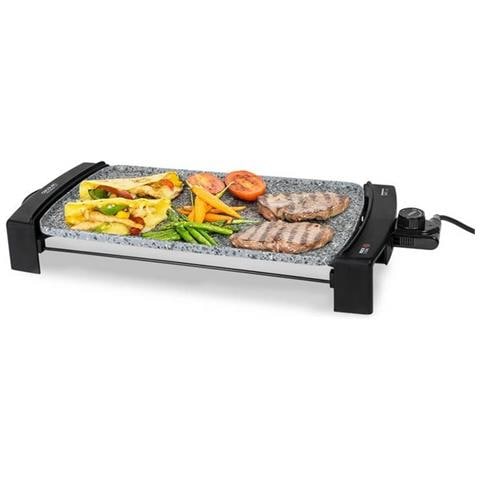 Piastra Elettrica Griglia In Pietra Dura Antiaderente Rocketwater 2500w - Foto 7