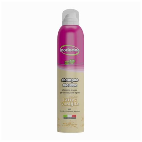 Shampoo Mousse A Secco 300 Ml - Latte E Vaniglia - Foto 2