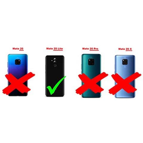 Custodia Compatibile Con Huawei Mate 20 Lite In Bruno Caffè - Coperchio Protettiva Con Chiusura Magnetica, Funzione Stand E Tasca Per Le Carte - Foto 8
