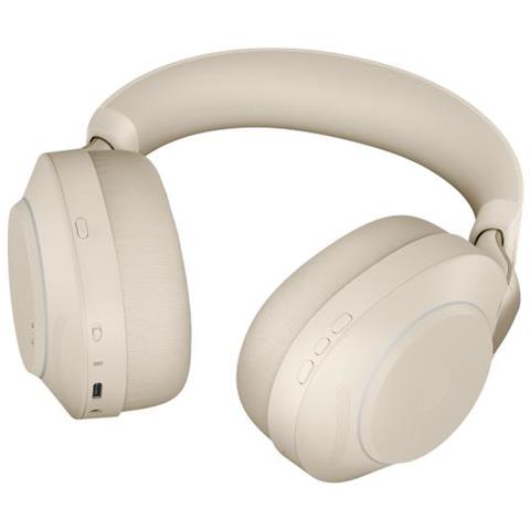 Evolve2 85, UC Stereo Auricolare Con cavo e senza cavo A Padiglione Ufficio USB tipo-C Bluetooth Beige - Foto 1