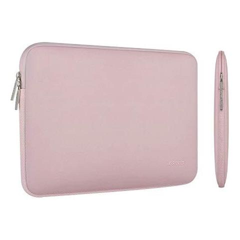 Per Notebook Compatibile Con 13-133 Pollici Macbook Pro Macbook Air Computer Notebook Water Repellent Sacchetto In Neoprene Con Small Case Colore Rosa Di Bambino - Foto 2