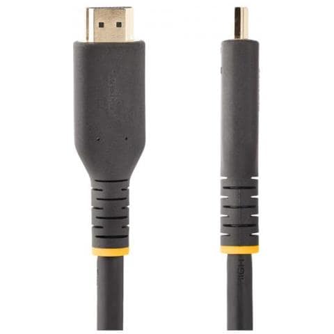 Cavo HDMI attivo da 10 m con Ethernet - HDMI 2.0 4K 60Hz UHD - Cavo HDMI 4K robusto con fibra aramidica - Robusto cavetto HDMI ad alta velocità - Cavo video HDMI 2.0 per impieghi intensivi - Foto 2