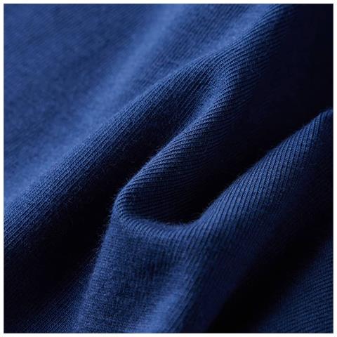 Maglietta Per Bambini Maniche Lunghe Blu Marino 104 - Foto 7