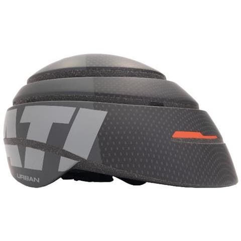 Casco Pieghevole Richiudibile Adulto Nero - Foto 1