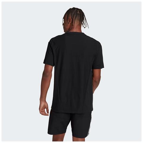 T-Shirt Tiro 23 Hk8036 Uomo Taglia M Colore Nero - Foto 4